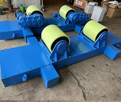 可調電動行走40噸滾輪架